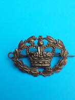 Baret/pet/jas Embleem,Knil. Sergeant-Majoor engelse aanmaak, Ophalen of Verzenden, Landmacht, Nederland, Embleem of Badge