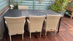 Tuintafel zeer robuust weerbestendig onderhoudsvrij, Tuin en Terras, Tuintafels, Ophalen, Zo goed als nieuw, Rechthoekig, Aluminium