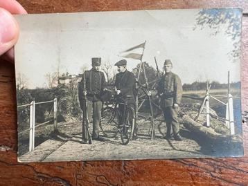 Foto Grenscontrole wo1 mobilisatie Tilburg 1914 beschikbaar voor biedingen