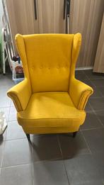 Gele ikea fauteuil Strandmom, Huis en Inrichting, Fauteuils, Ophalen, 75 tot 100 cm, Zo goed als nieuw, Stof