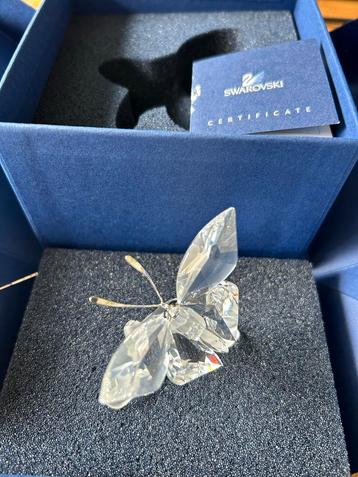 Swaroski Vlinder op blad beschikbaar voor biedingen
