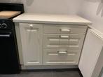 IKEA Faktum/Rationell Keukenkast met Werkblad, Ophalen, Gebruikt, Wit, 50 tot 100 cm