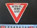 sticker Omroep AVRO  Auto in .. avro áán, Ophalen, Zo goed als nieuw, Bedrijf of Vereniging