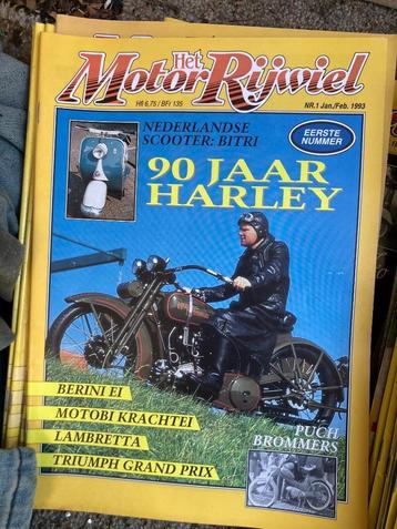Alle losse nummers van magazine Het Motorrijwiel los leverb. beschikbaar voor biedingen