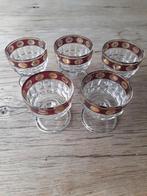 Advocaat glaasjes, Verzamelen, Glas en Borrelglaasjes, Ophalen of Verzenden, Zo goed als nieuw, Borrel- of Shotglas