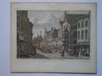 Gravure kleur WIC West-Indisch huis Middelburg, Bendorp 1793, Antiek en Kunst, Verzenden