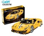 CaDA c61057 - Ferrari Pista geel, nieuw!, Ophalen, Nieuw, Overige merken