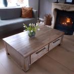 Salontafel acaciahout tafel hout acacia, Huis en Inrichting, Tafels | Salontafels, Ophalen of Verzenden, Zo goed als nieuw, Rechthoekig