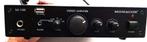 Monacor SA-100 mini versterker hifi, Overige merken, Ophalen of Verzenden, Zo goed als nieuw, Minder dan 60 watt