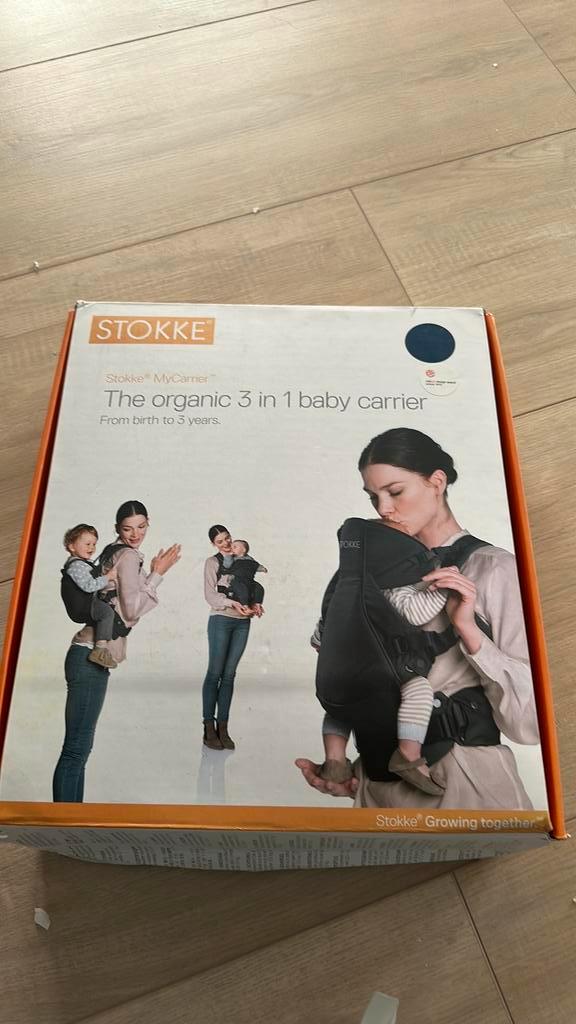 Stokke babydrager, Kinderen en Baby's, Babydragers en Draagdoeken, Zo goed als nieuw, Draagzak, Buik of Rug, Overige merken, Ophalen of Verzenden