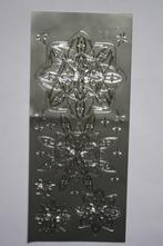 1 st. siersticker 3D IJsmedaljon zilverkleur 8760, Hobby en Vrije tijd, Verzenden, Nieuw, Natuur, Overige typen