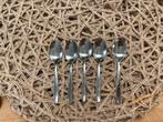 5 x Koffielepel Grocier 18/10, Ophalen of Verzenden, Gebruikt, Rvs of Chroom