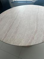 Ronde marmer tafel, Ophalen of Verzenden, Zo goed als nieuw