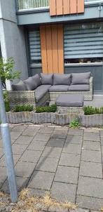 loungebank (hoek), Tuin en Terras, Ophalen, 5 zitplaatsen, Gebruikt, Bank