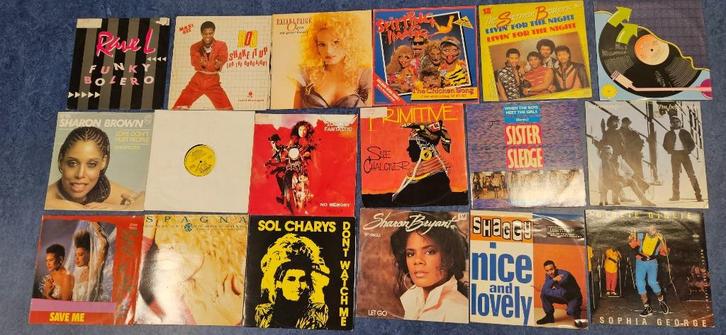 Partij Verzameling collectie Maxi Singles meer dan 150 stuks, Cd's en Dvd's, Vinyl Singles, Gebruikt, Maxi-single, Pop, 12 inch
