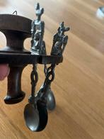 Bronzen paperclip/theelepels, Ophalen of Verzenden