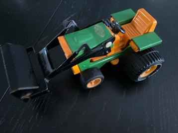 Vintage Tonka Tractor met Voorlader Speelgoedtrekker beschikbaar voor biedingen
