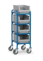 Fetra bijzetwagen incl. bakken, Doe-het-zelf en Verbouw, Transportwagens, 100 liter of meer, Ophalen of Verzenden, Nieuw, Transportkar