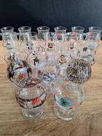 lot 20st Duvel bier-glazen limited edition glas art-glass, Ophalen of Verzenden, Zo goed als nieuw, Glas of Glazen, Duvel