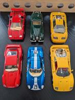 Bburago 1:24 F40, 250LM, Bugatti 11GB, Countach, XK 120, 959, Hobby en Vrije tijd, Modelauto's | 1:24, Ophalen of Verzenden, Bburago