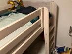Flexa bed- half hoogslager of laag bed- wit, Ophalen, Gebruikt, Halfhoogslaper
