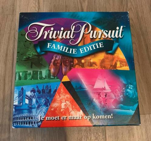 Trivial Persuit Familie Editie, Hobby en Vrije tijd, Gezelschapsspellen | Bordspellen, Gebruikt, Ophalen