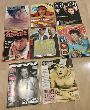 Herman Brood - Magazines / Bladen (Bewaarnummers) beschikbaar voor biedingen