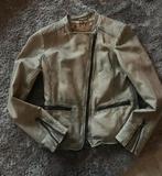 Goosecraft leren jasje maat L groen/grijs, Kleding | Dames, Jasjes, Kostuums en Pakken, Goosecraft, Maat 42/44 (L), Ophalen of Verzenden