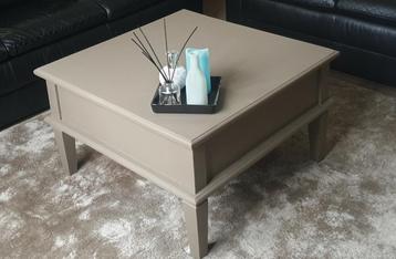 Salontafel taupe, hout