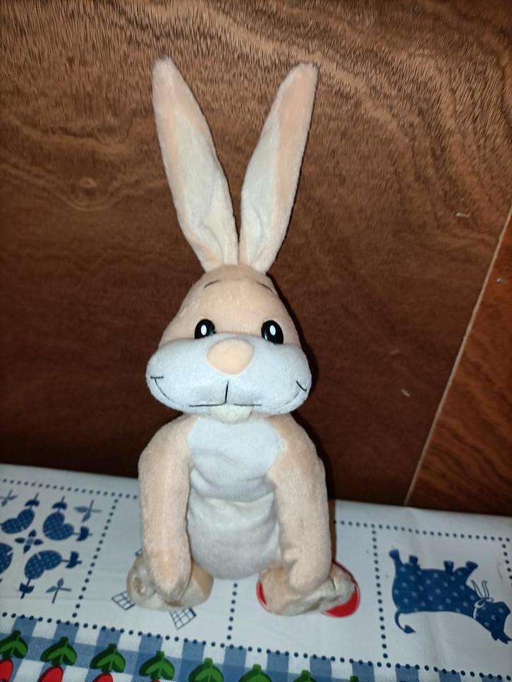 Nutricia konijn knuffel 20 cm groot, Kinderen en Baby's, Speelgoed | Knuffels en Pluche, Konijn, Ophalen of Verzenden