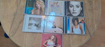 Cd's taylor swift, adele, sabrina carpenter en meer beschikbaar voor biedingen