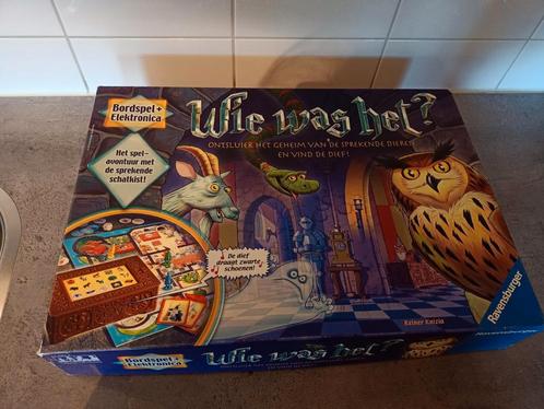 Wie was het?.....spel, Hobby en Vrije tijd, Gezelschapsspellen | Bordspellen, Gebruikt, Ophalen of Verzenden