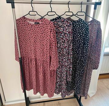 Pakket plussize jurken maat 46/48 (4 stuks) beschikbaar voor biedingen