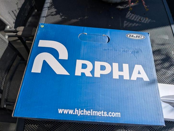 HJC RPHA 90S Systeemhelm maat M, Motoren, Kleding | Motorhelmen, Systeemhelm, HJC, Tweedehands, Ophalen of Verzenden