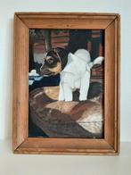 Schilderij hond Jack Russel, Ophalen of Verzenden