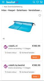 Intex oprolsysteem solarzeil zwembad, Ophalen of Verzenden, Gebruikt, Overige typen