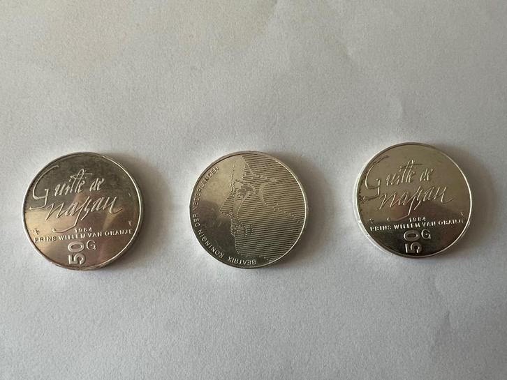Nederlandse munten, Postzegels en Munten, Munten | Nederland, Setje, 50 gulden, Koningin Juliana, Ophalen of Verzenden