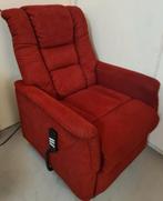 Finlandic F-402 Elektrische  Sta-op fauteuil Stoel - 2-motor, Ophalen, Zo goed als nieuw, Stof, 50 tot 75 cm