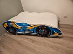 Raceauto Peuterbed - Stoer en Leuk!, Kinderen en Baby's, Kinderkamer | Bedden, Ophalen, Gebruikt, 70 tot 85 cm, 140 tot 160 cm