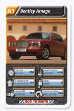 W1345 autokaartje A1 bentley arnage, Ophalen of Verzenden, Zo goed als nieuw, Auto's