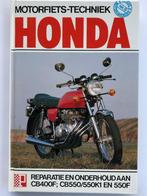 Honda CB400F CB550F & K werkplaatshandboek ** NIEUW & NL *, Motoren, Honda