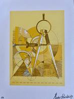 Zeefdruk Andre Priester, Antiek en Kunst, Verzenden