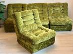 70s elementenbank velvet, Huis en Inrichting, Ophalen, Gebruikt, 75 tot 100 cm