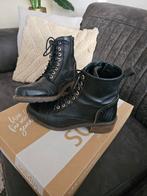 Diverse solidus schoenen laarsjes maat 39, Ophalen of Verzenden, Gedragen, Zwart