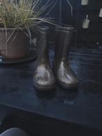 Regenlaarzen met gouden glitters. Maat 30, Ophalen of Verzenden, Zo goed als nieuw, Laarzen