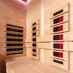 LUXE INFRAROOD EN FINSE SAUNA SUPER COMBI STUNT! 🚚, ., Fins of Traditioneel, Ophalen of Verzenden, .