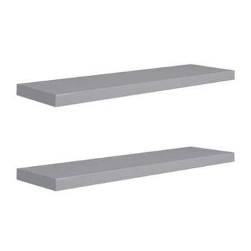 Wandschappen zwevend 2 st 90x23,5 beschikbaar voor biedingen