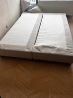 IKEA ESPEVÄR Boxspring 160x200 - Goede Staat, Ophalen, Gebruikt, Beige, Tweepersoons