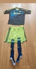 Ajax Adidas groen set, Maat L, Ophalen of Verzenden, Zo goed als nieuw, Set