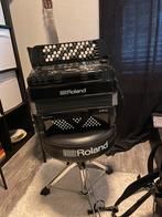 Roland FR1XB knopaccordeon, Muziek en Instrumenten, Accordeons, Ophalen of Verzenden, Zo goed als nieuw, 72-bas, Overige merken